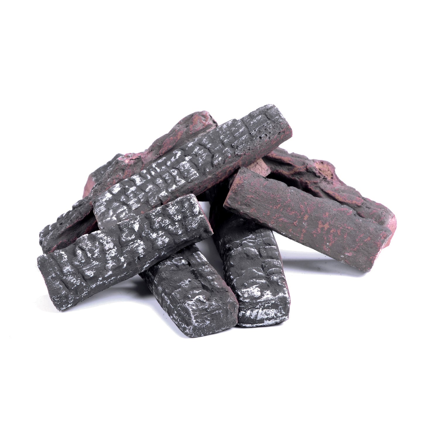 Scandi Ceramic Wood Log Set