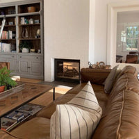 Seguin MultiVision 8000 Wood Fireplace With Double Sided Firebox, Lift, 1 Swing Door & 1 Swing Door & Lift