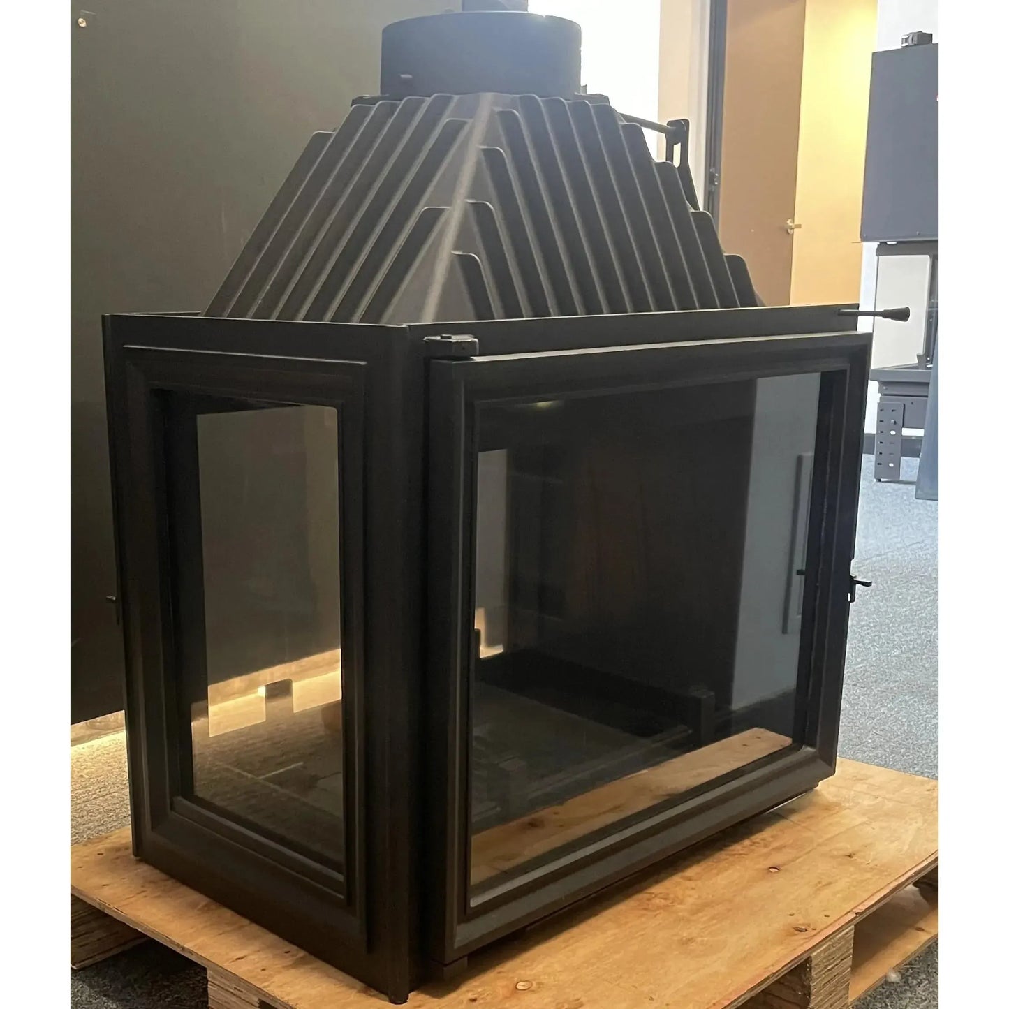 Siena 750 Peninsula Wood Fireplace