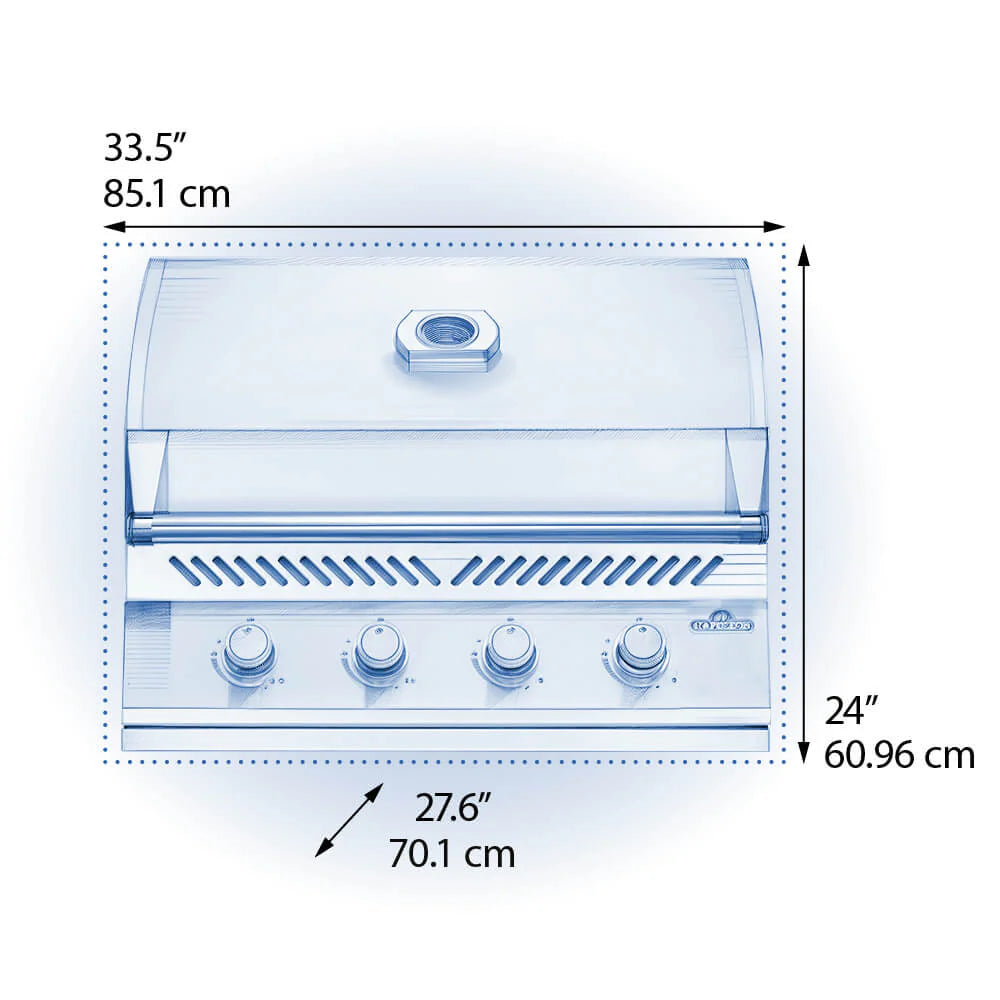 Napoleon Built-In 500 Series 32-inch BBQ (Natural Gas)