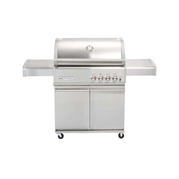 Crossray 4 Burner Gas BBQ with Trolley