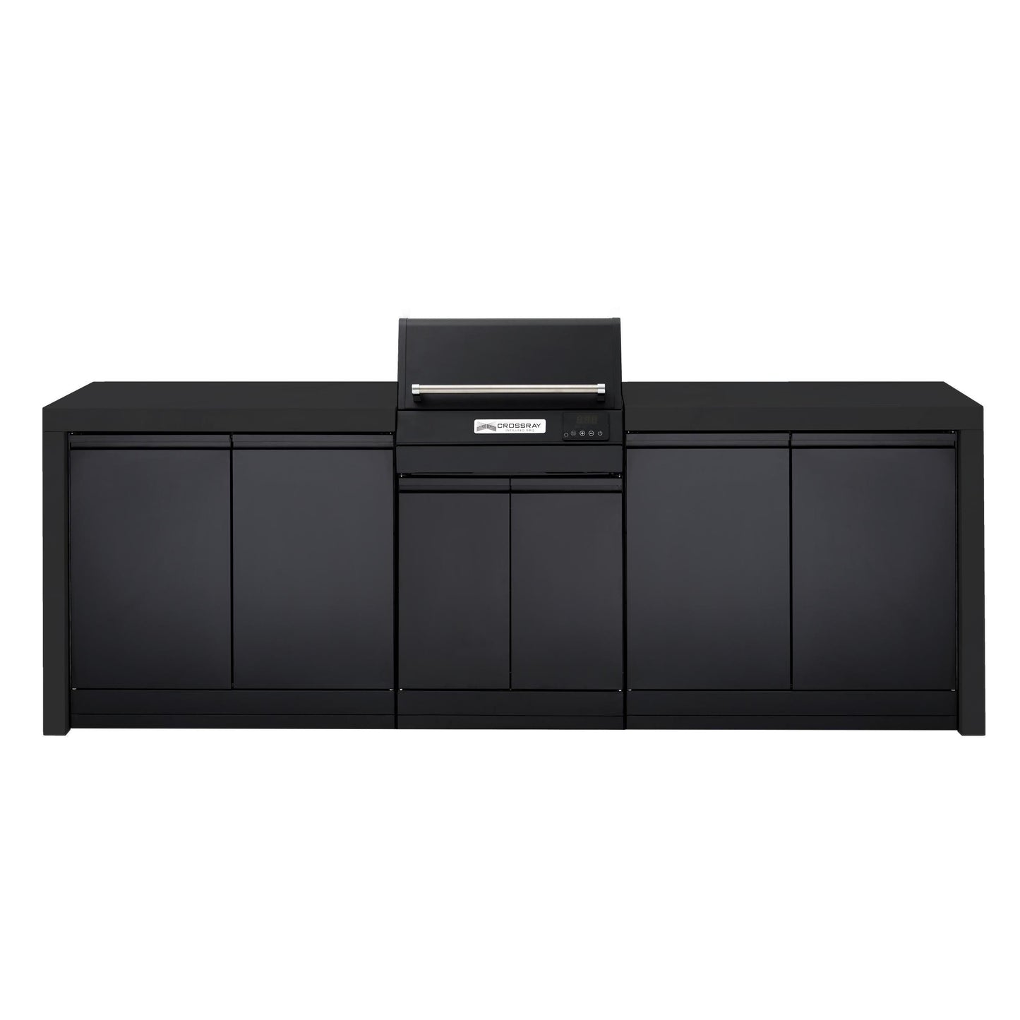 Crossray eXtreme Electric Outdoor Kitchen Black Bench