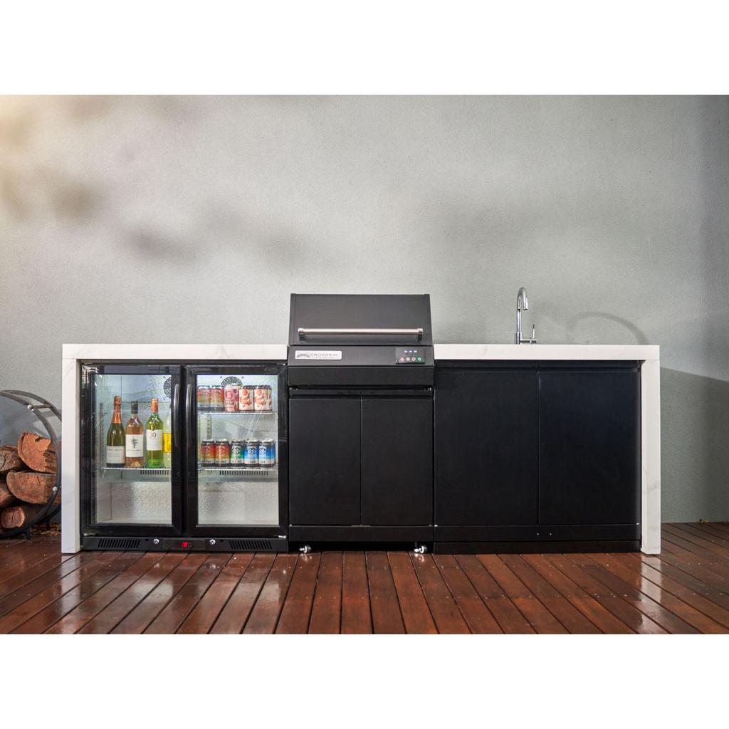 Crossray eXtreme Electric Outdoor Kitchen White Bench