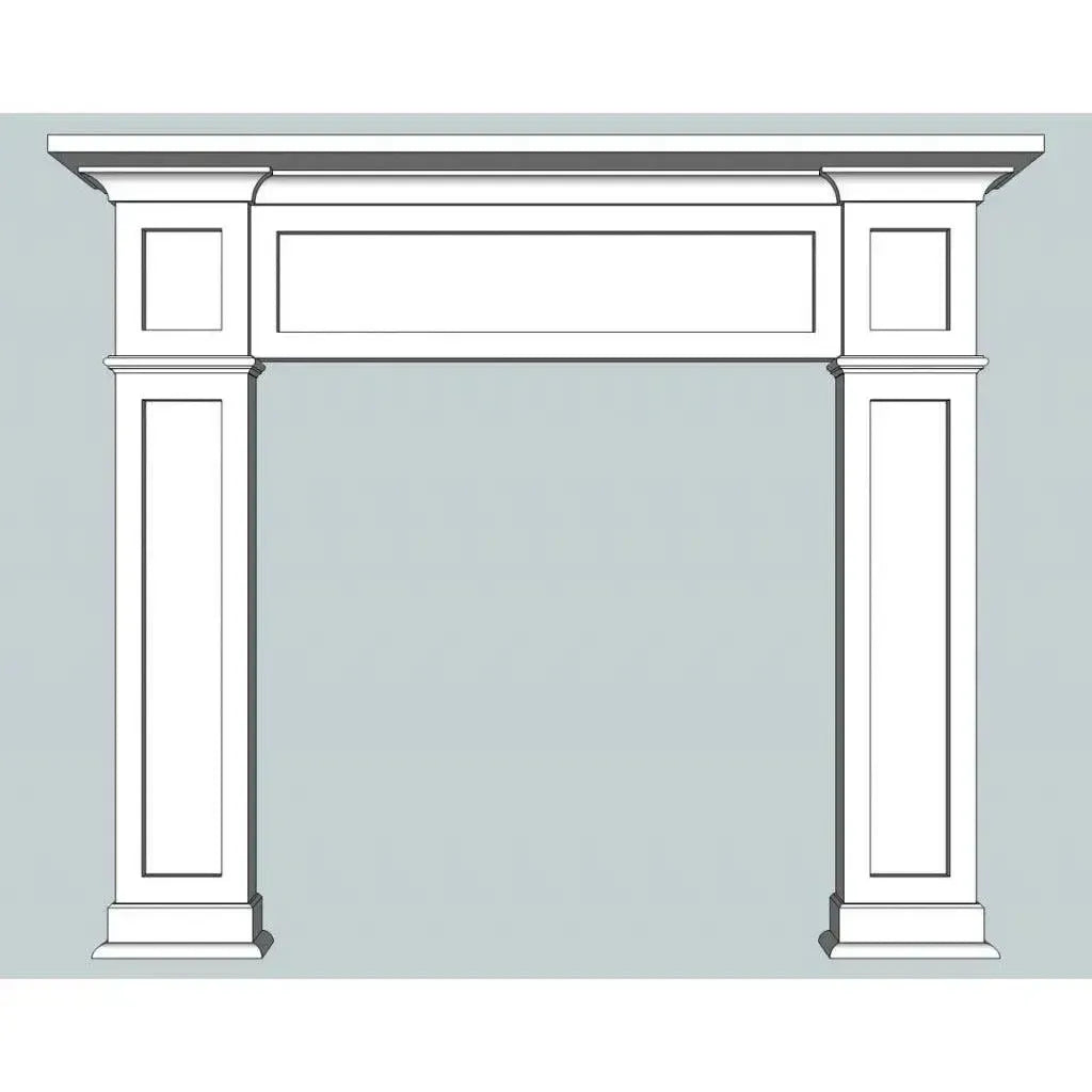 Hampton Mdf Mantle