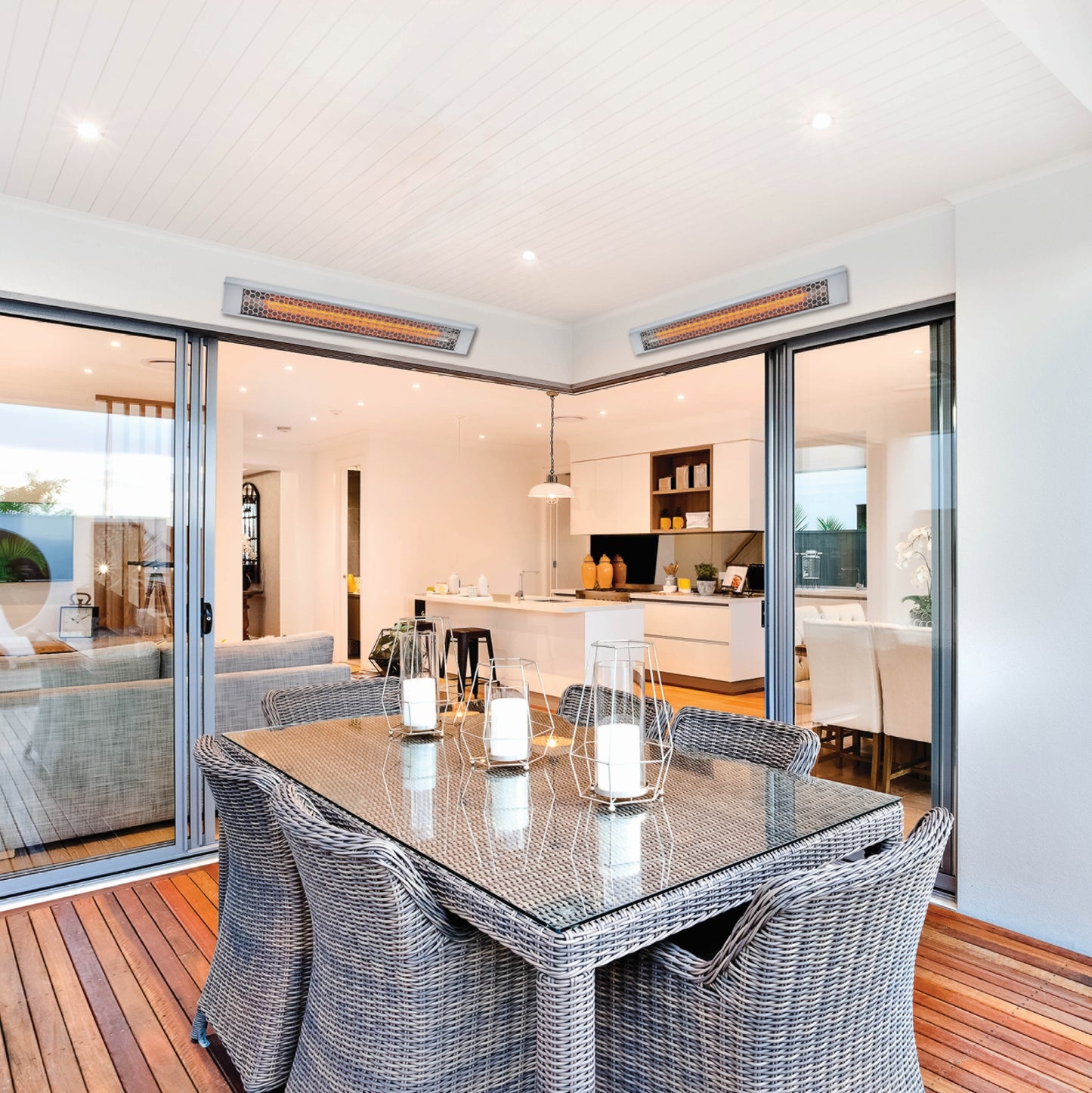 Heatstrip Intense (Off-White) Outdoor Radiant Electric Heater (3200W)