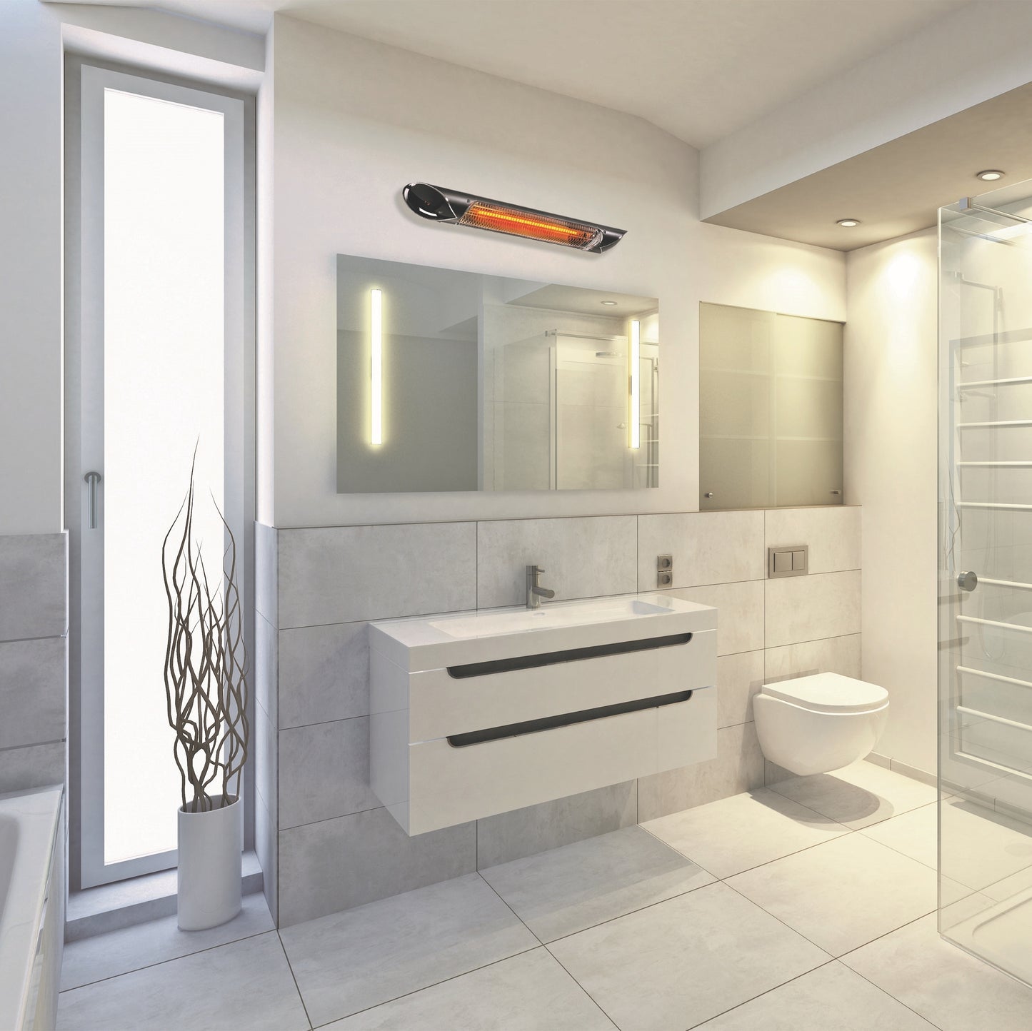 Heatstrip Nano Radiant Electric Heater (2000W)