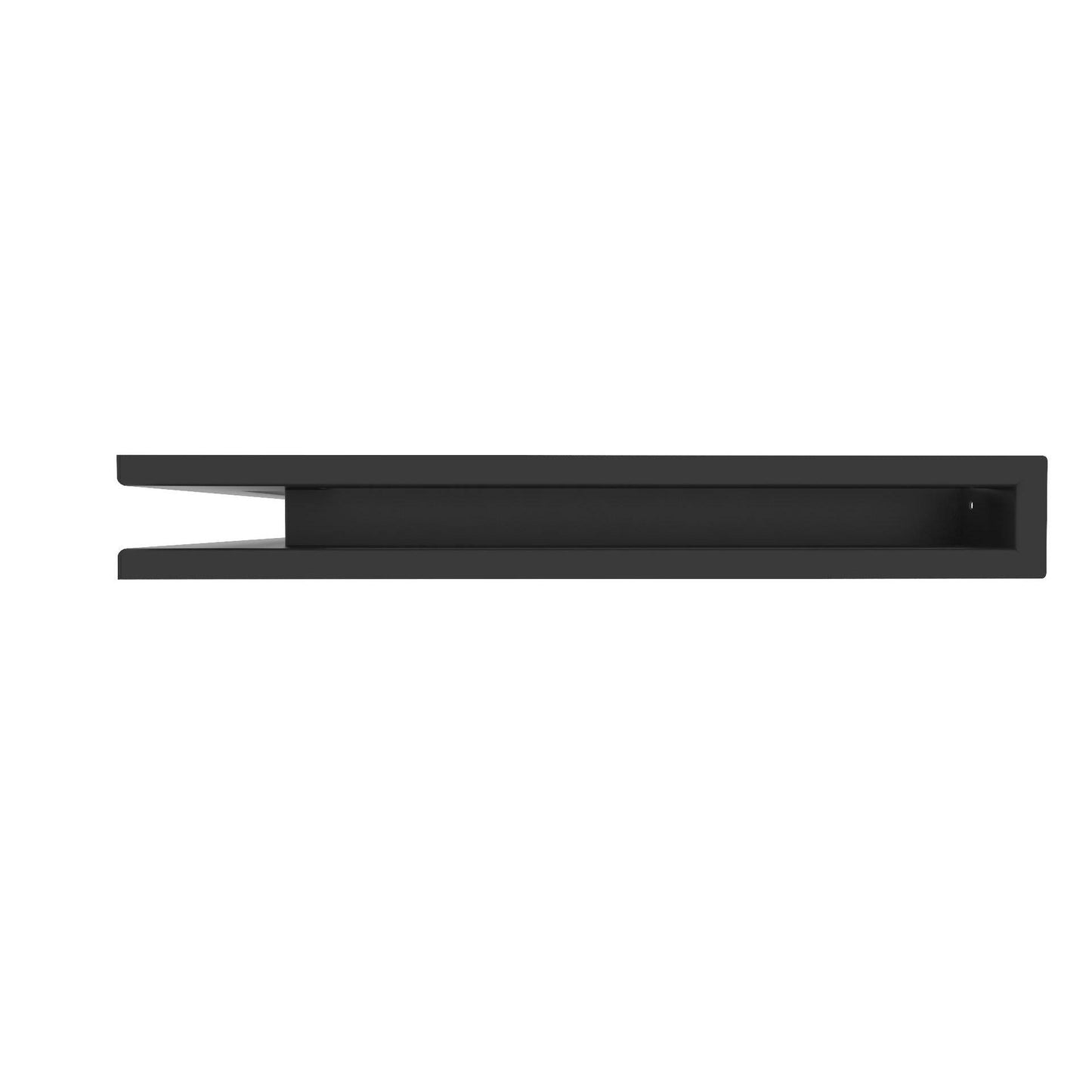 Hestia Corner Vent 60x800x450mm - Black - Right