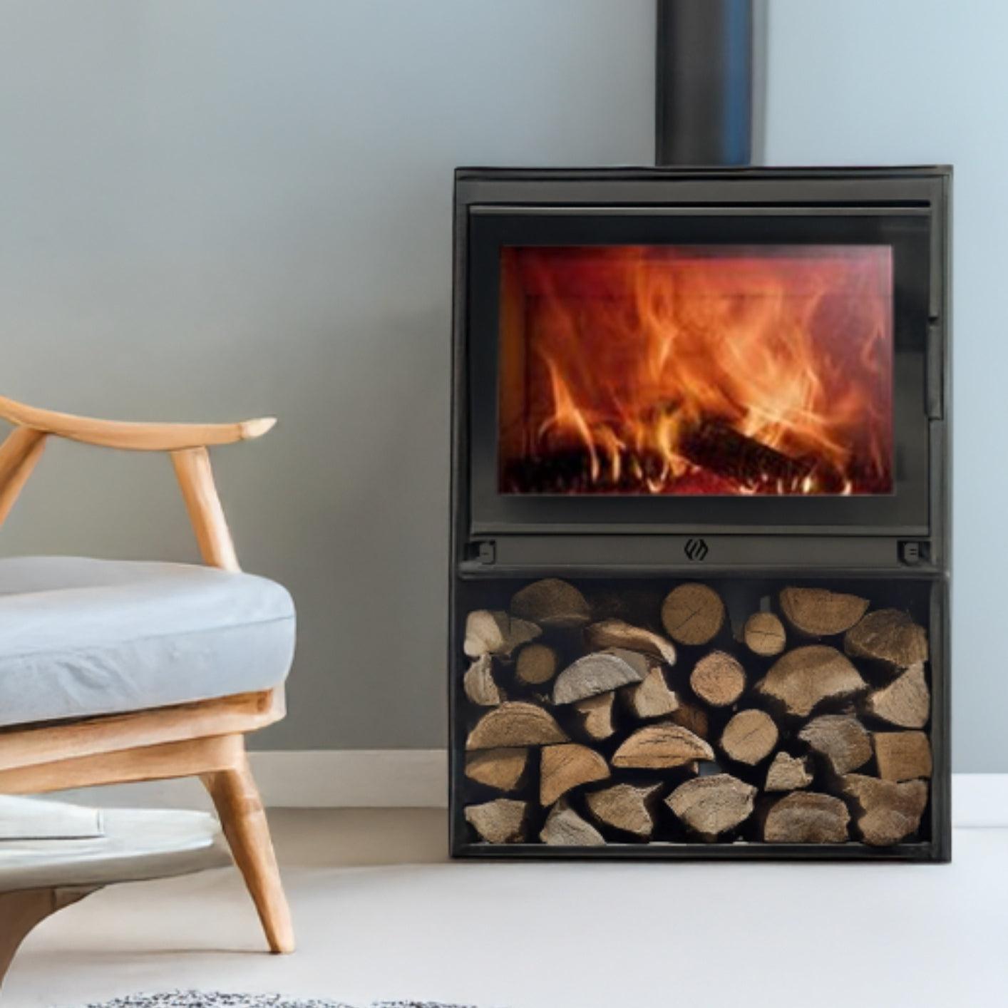 i700 Wood Fireplace with Box