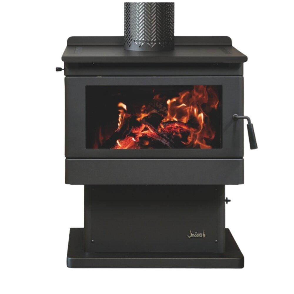 Jindara Hamersley Freestanding Mk3 Wood Fireplace