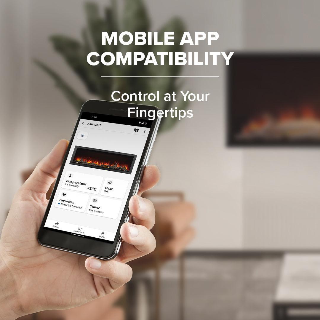 Napoleon Astound 74 Electric Fireplace