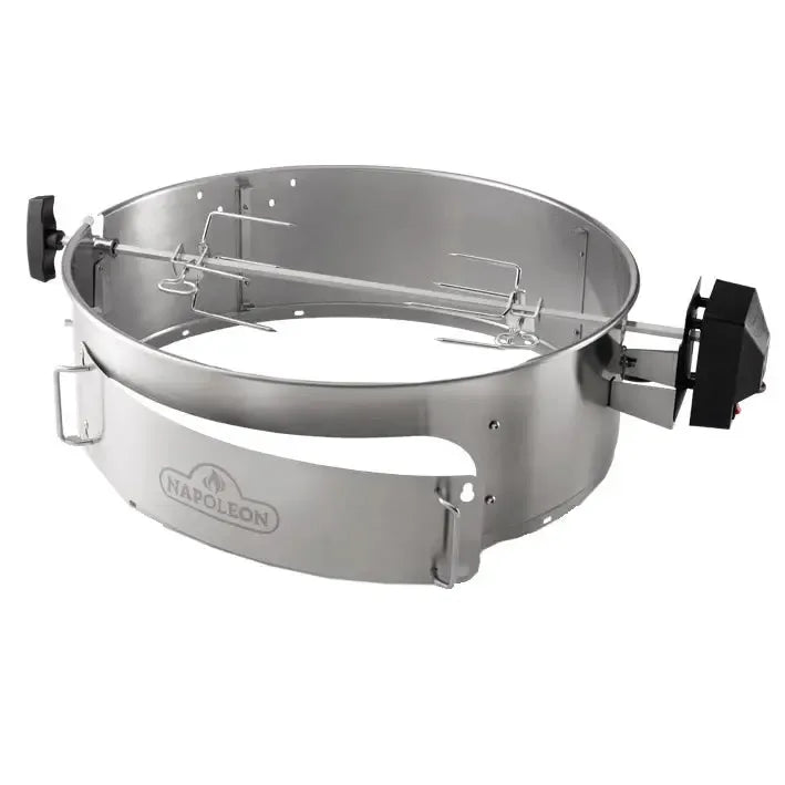 Napoleon Charcoal Kettle Pizza Oven And Rotisserie Kit For 57cm Kettle BBQ