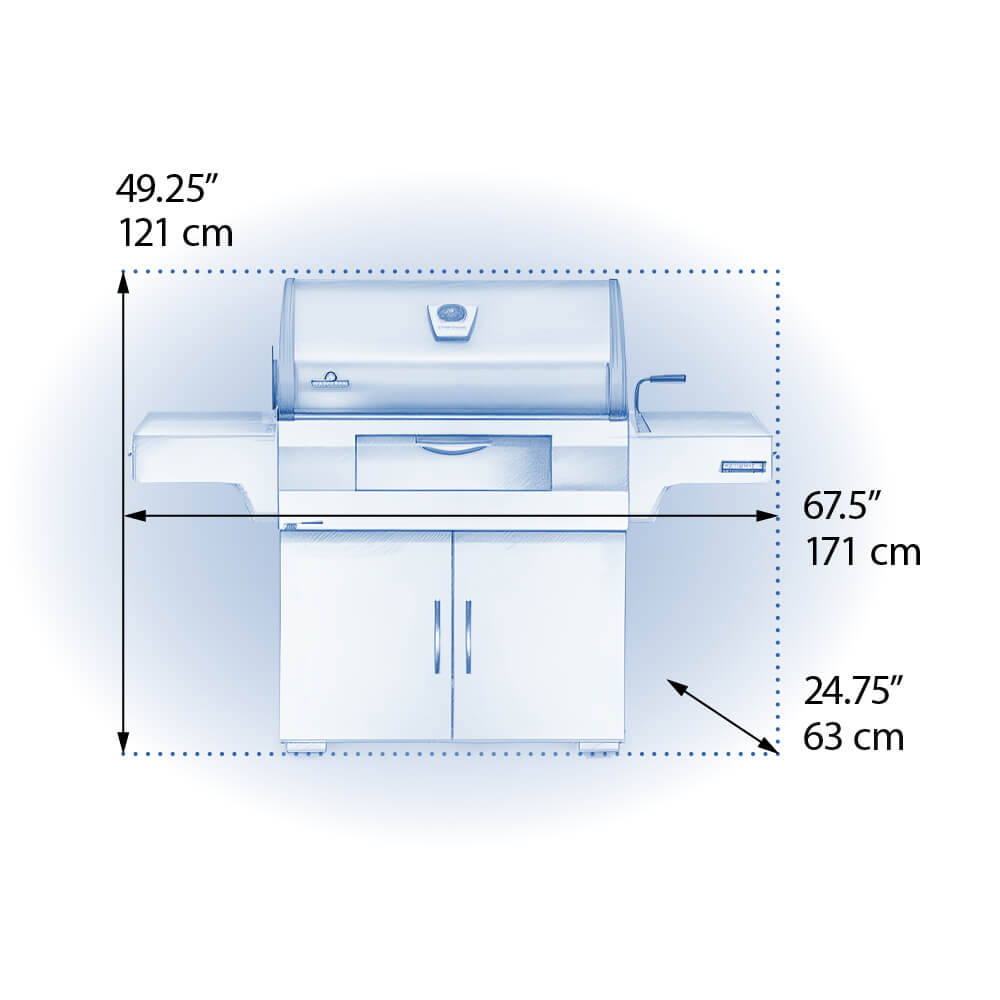 Napoleon Professional 605 Charcoal BBQ