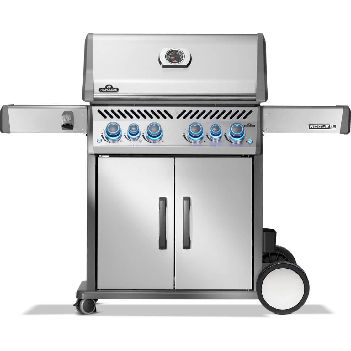 Napoleon Rogue PRO-S 525 LPG Gas BBQ with Flame Side and Infrared Rear Burners