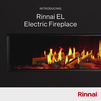 Rinnai EL1000 2kW Electric Fireplace