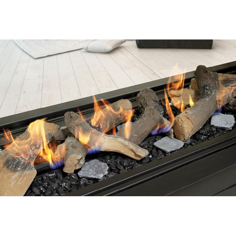 Real Flame Element 1800 Double Sided Gas Fireplace