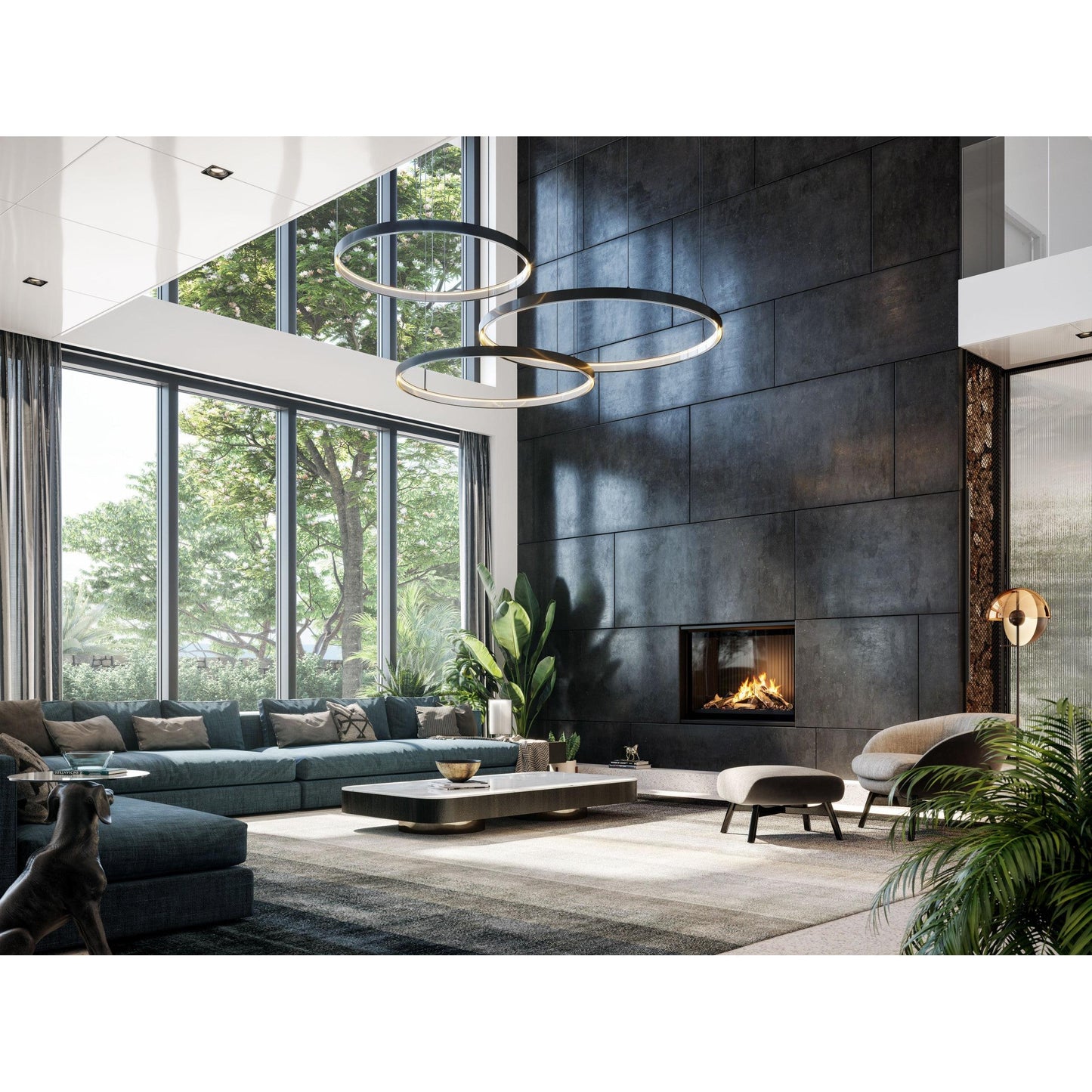 Real Flame Vektor 900 Gas Fireplace