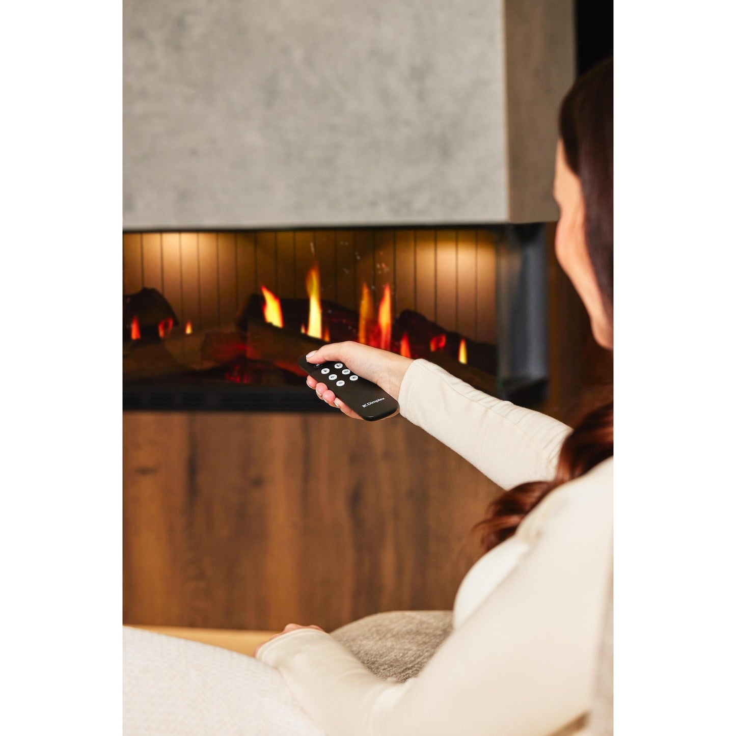 Real Flame Vista 700 Three Sided Electric Fireplace