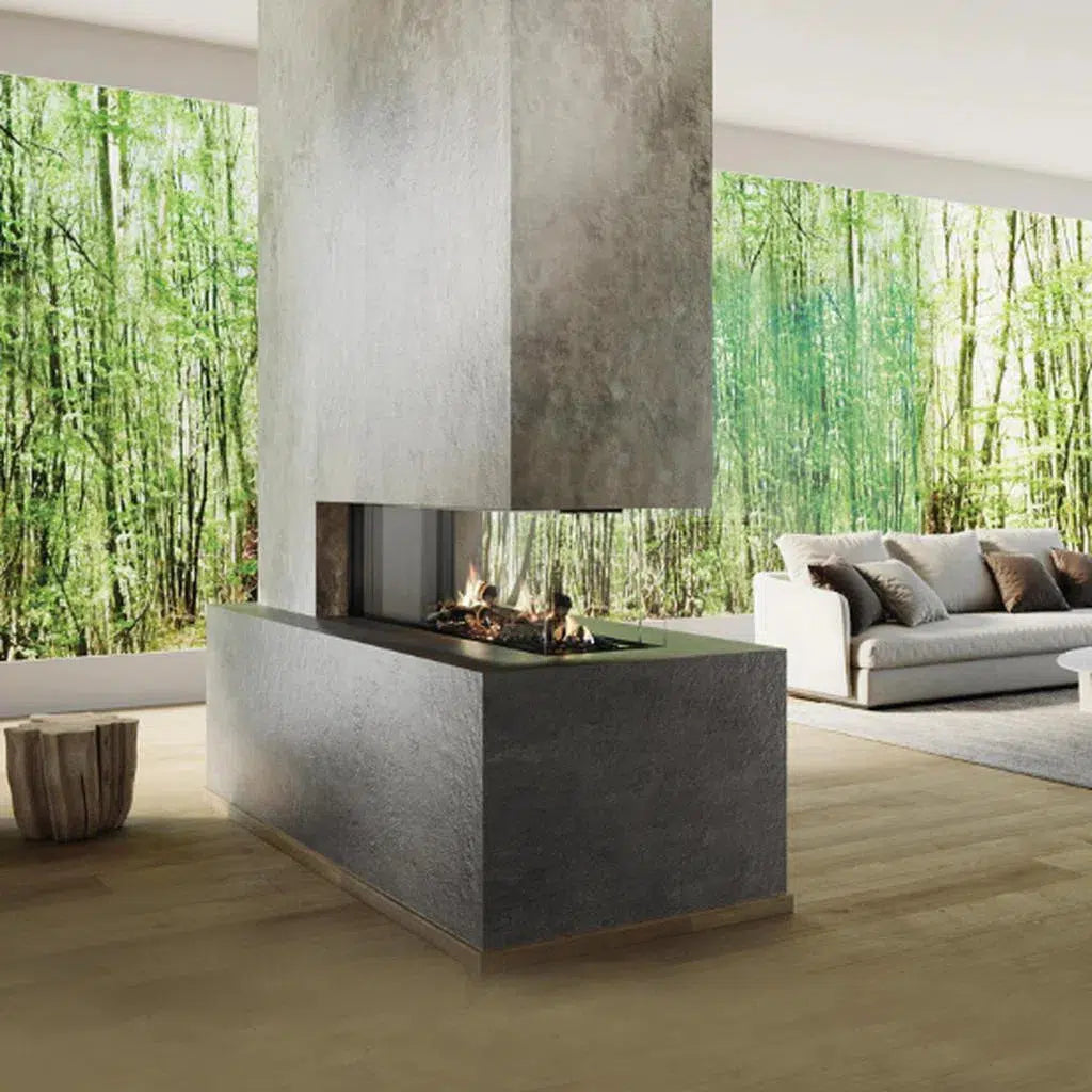 Triple Sided Gas Fireplaces