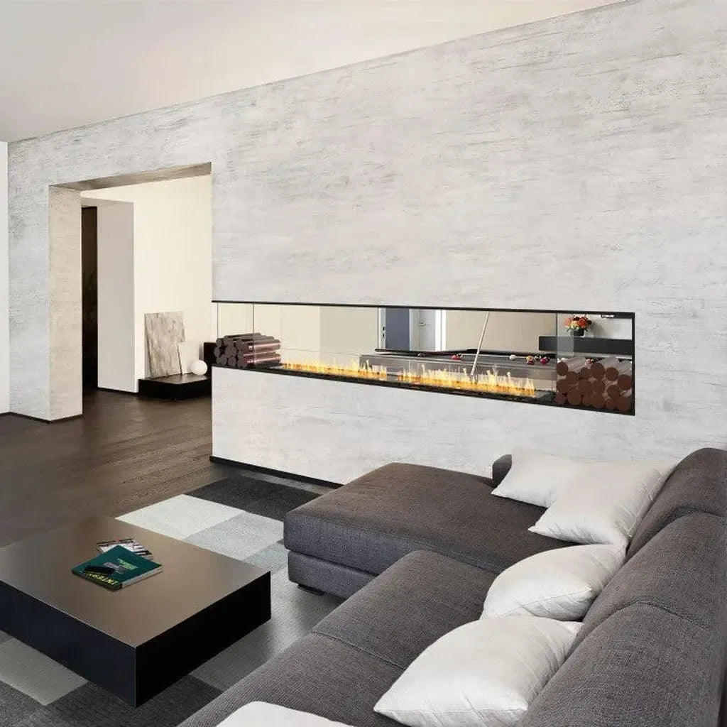 Triple Sided Inbuilt Ethanol Fireplaces