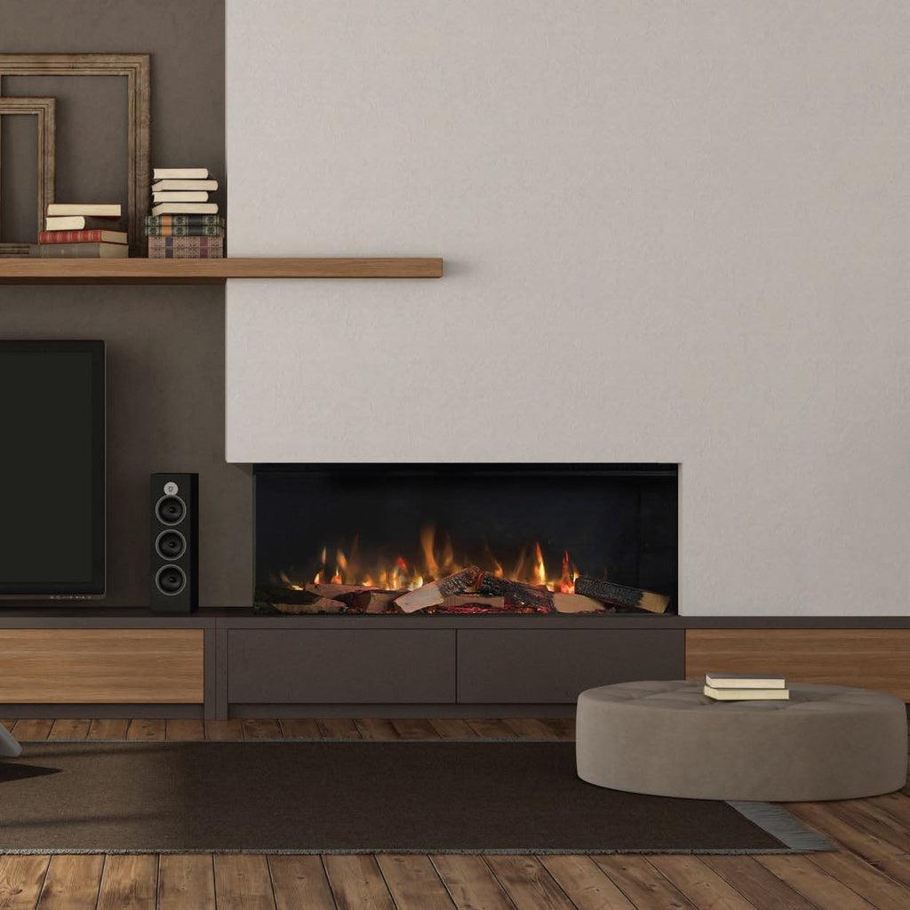 Double Sided Electric Fireplaces