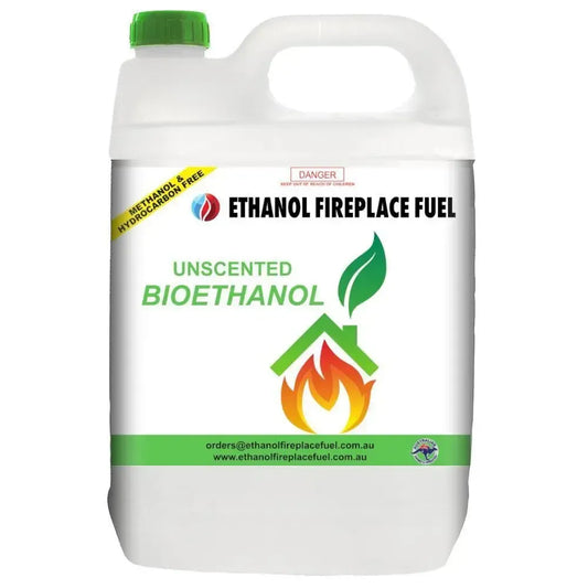 1 Bottle Ethanol Fire Place Fuel Unscented (5L)