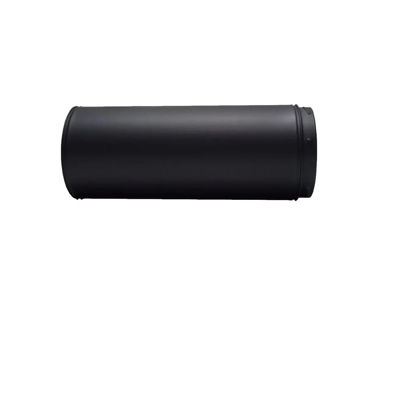 12" Fully Insulated 500mm Straight Pipe - Black