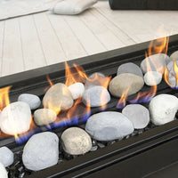 Real Flame Element 1200 Double Sided Gas Fireplace