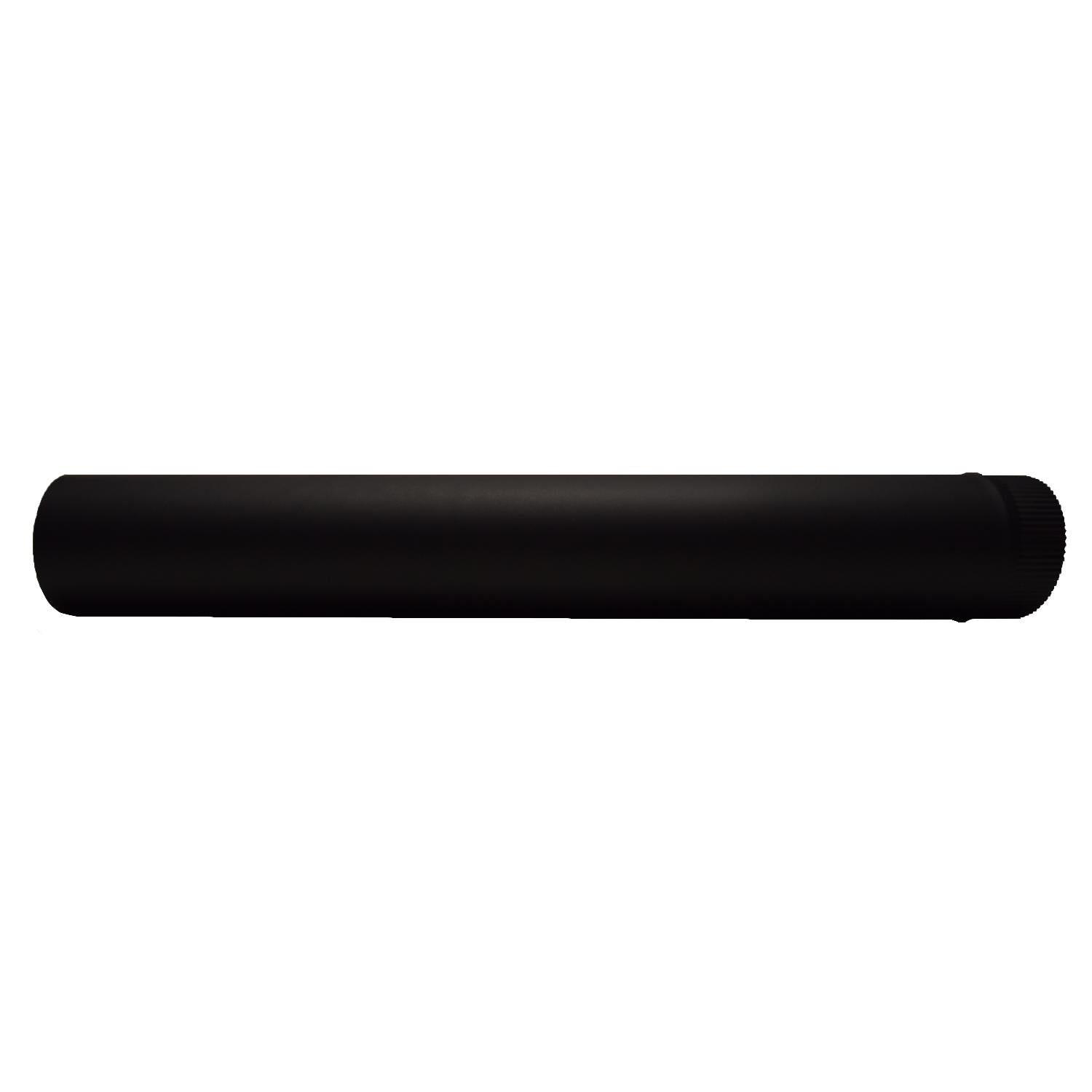 6" 1,000mm Single Skin, S/S Black