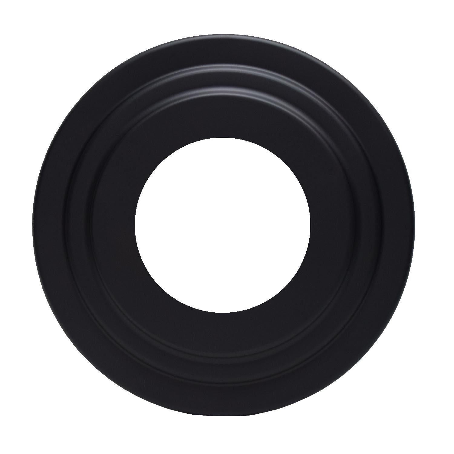 6" RSF Floor/Ceiling Uninsulated Ring, Black