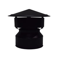 6" RSF Insulated Cowl, S/S, Black