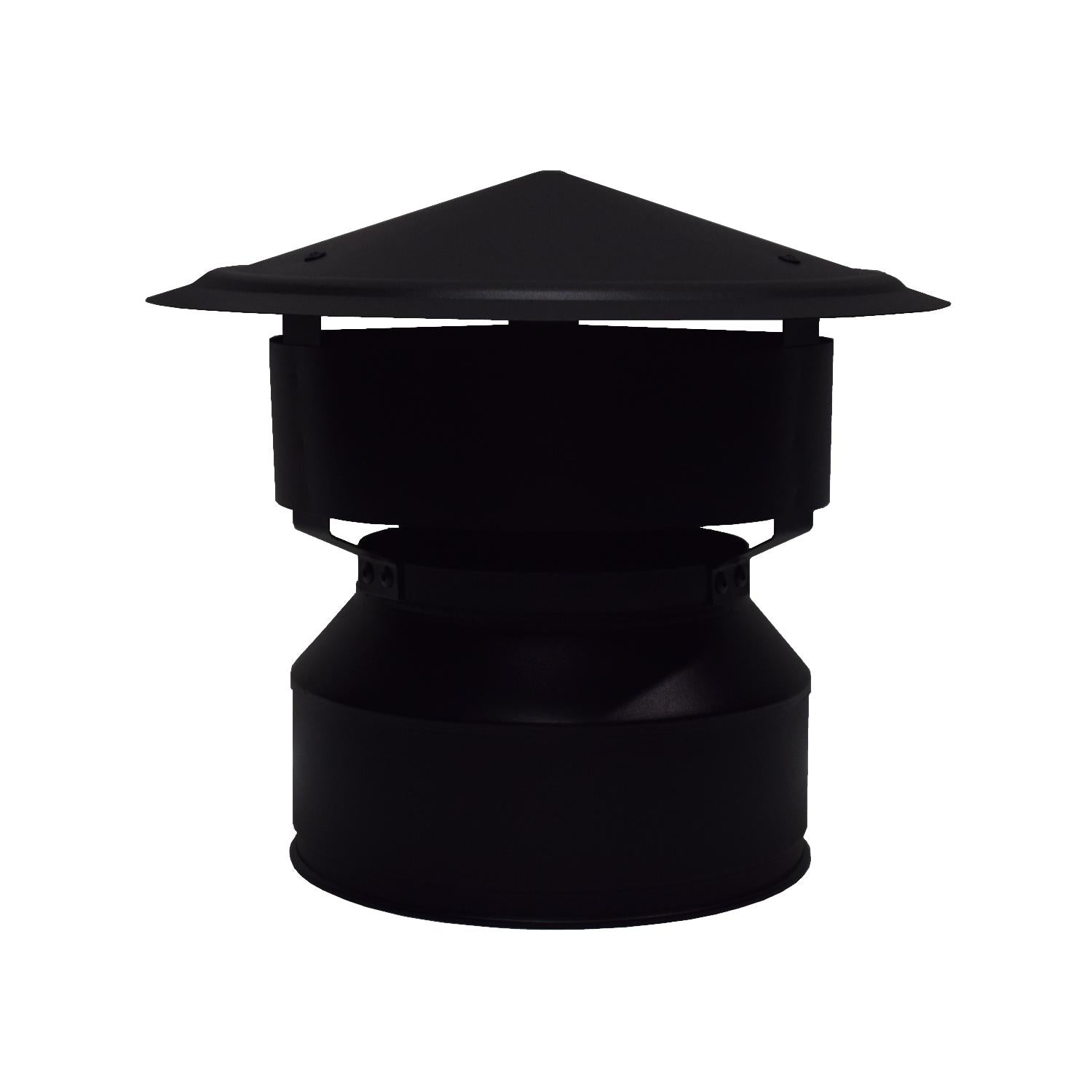 6" RSF Insulated Cowl, S/S, Black