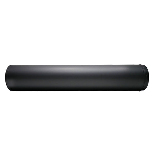 8" RSF Insulated 1000mm Straight Pipe - Black