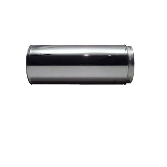 8" RSF Insulated 100mm Straight Pipe - Stainless