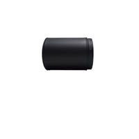 8" RSF Insulated 250mm Straight Pipe - Black