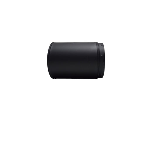 8" RSF Insulated 250mm Straight Pipe - Black