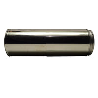 8" RSF Insulated 340mm-500mm Adjustable Pipe - Mirror