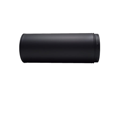 8" RSF Insulated 500mm Straight Pipe - Black