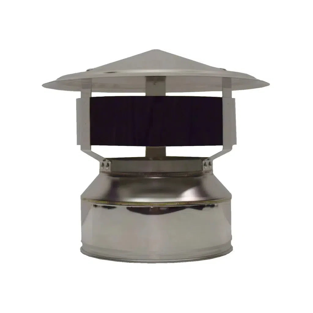 9" Two Story Floor Penetration Room Sealed Flue Kit Type 4