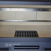 ADF Clare 80S Inbuilt Wood Fireplace