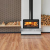 ADF Hayra 85 VB Freestanding Wood Fireplace