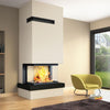 AXIS H1200 3V - Triple Sided Wood Fireplace