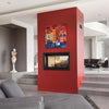 AXIS H1200 - Double Sided Wood Fireplace