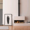 Aerion Vue 1410 Right Corner Glass Gas Fireplace