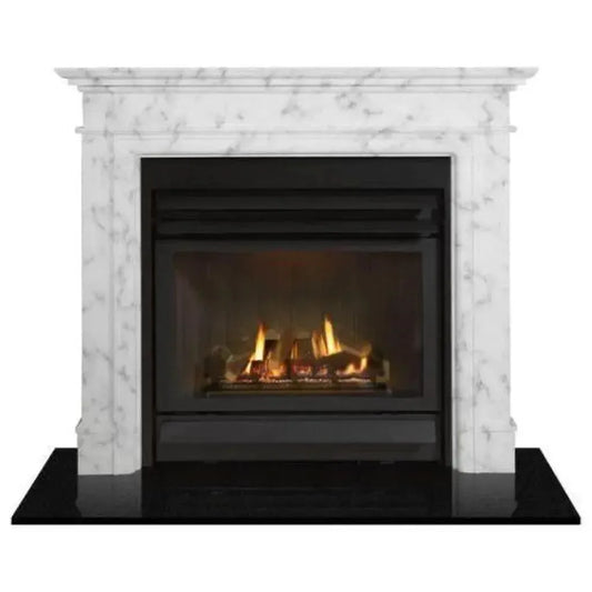Alston Marble Mantle - White