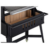 Argentinian 95cm Black Steel Grill BBQ