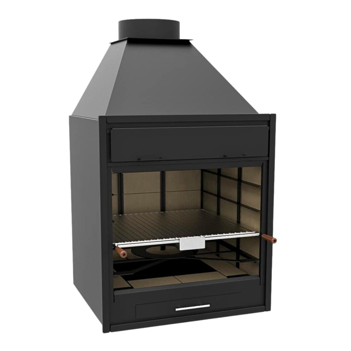 Artis BF 70 Wood-Fired BBQ Grill Fireplace