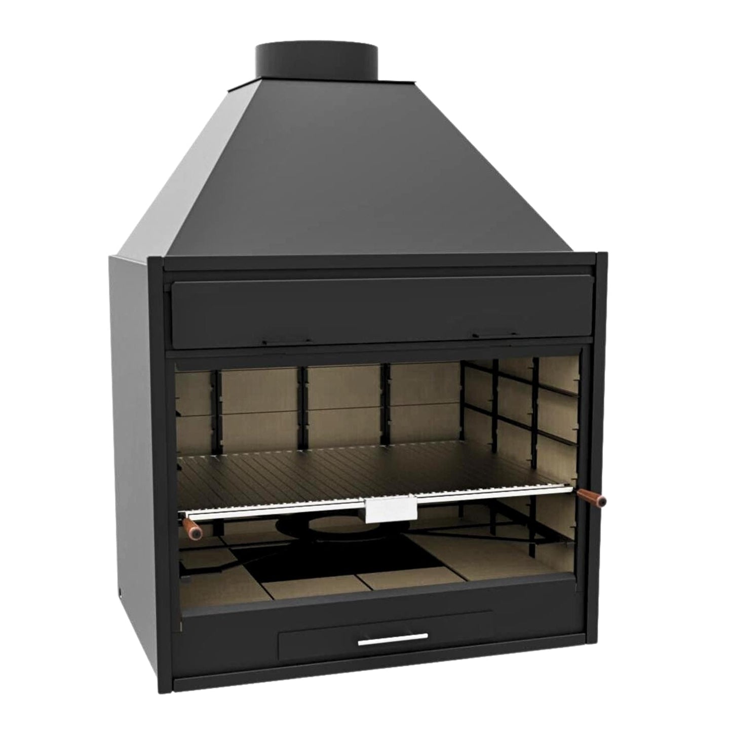 Artis BF 90 Wood-Fired BBQ Grill Fireplace