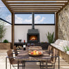 Artis BH 100 Outdoor Open Wood Fireplace