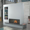 Axis H1600 Panoramic Single Sided Inbuilt Wood Fireplace With Lift & Swing Door