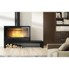 Axis I1000 Panoramic Single Sided Freestanding Wood Fireplace